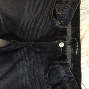 Express Jeans, Barely Boot, Low Rise size 6L